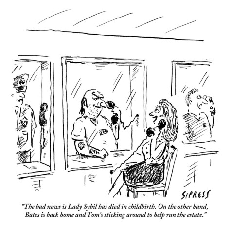New Yorker Cartoon About Downton Abbey