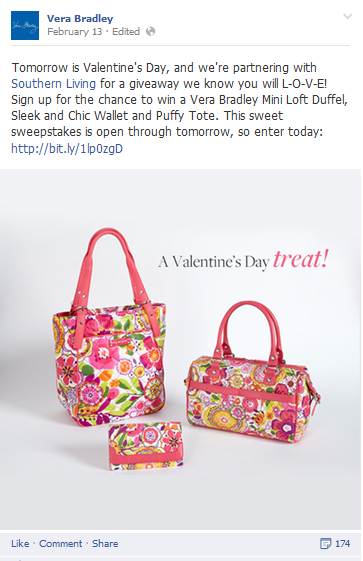 Vera Bradley Twitter Contest Ideas - 3