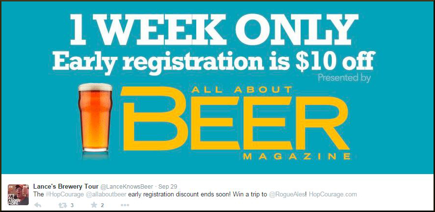 Early Registration Beer Magazine