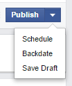 Schedule Posts on Facebook