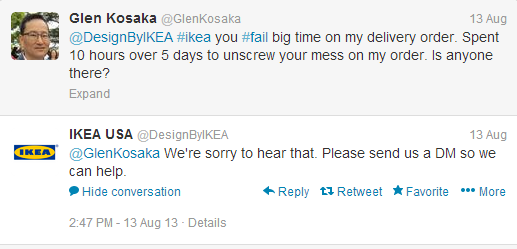 Glen to Ikea