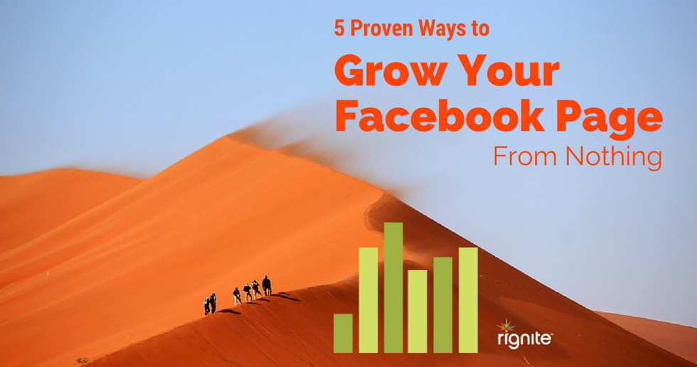 5 Proven Ways to Grow Your Facebook Fan Page